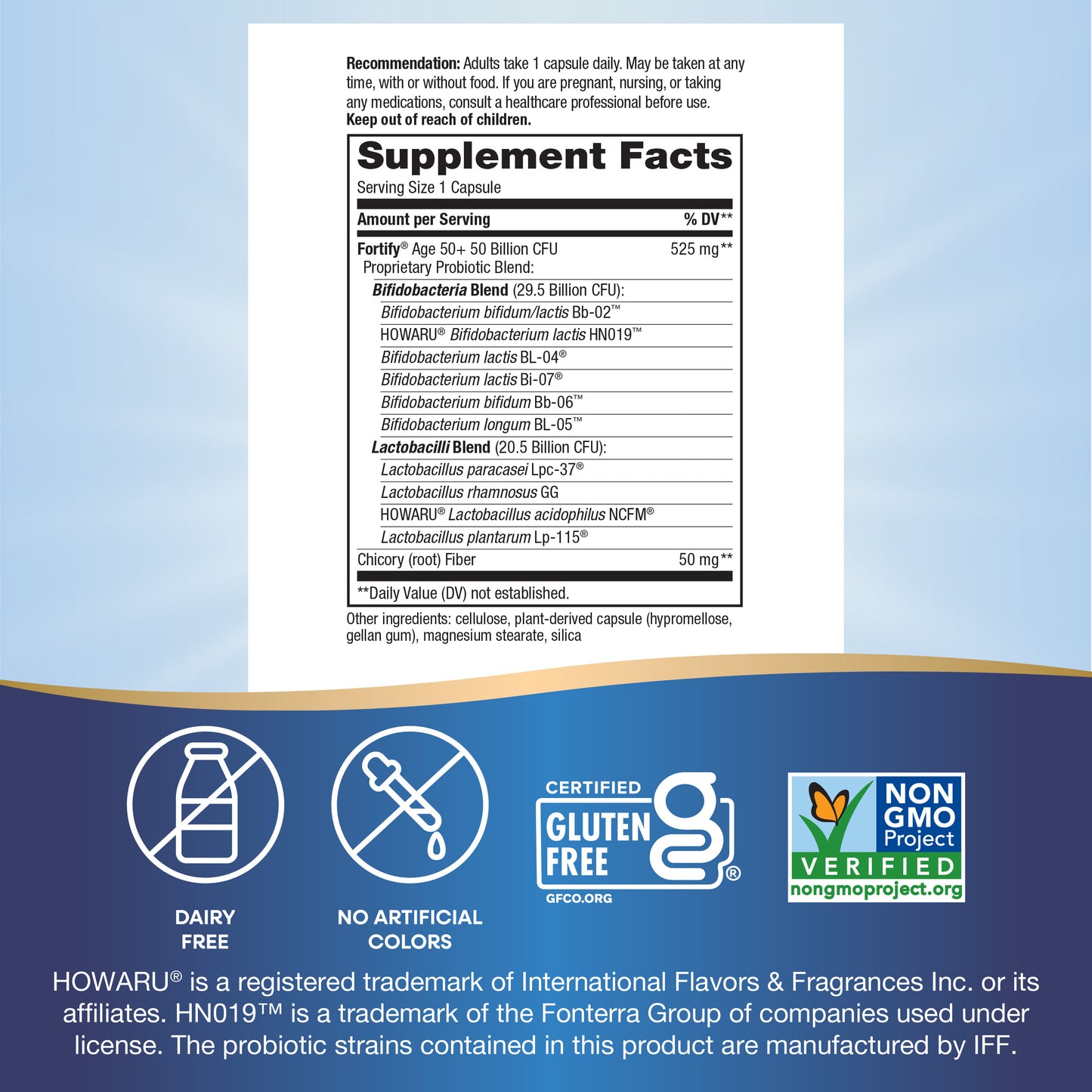 <{%MAIN6_11582%}>Nature's Way® | Fortify 50 Billion Daily Probiotic Adults 50+