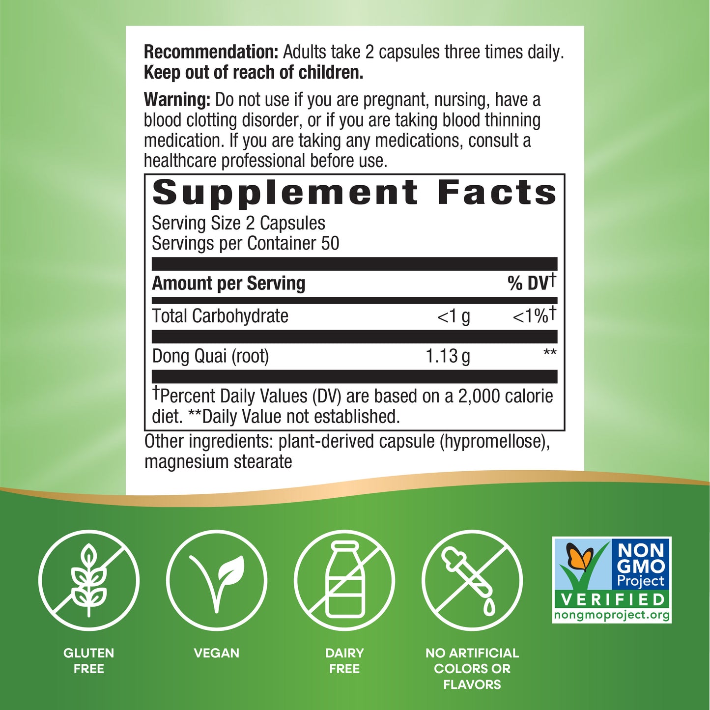 <{%MAIN6_12380%}>Nature's Way® | Dong Quai Root