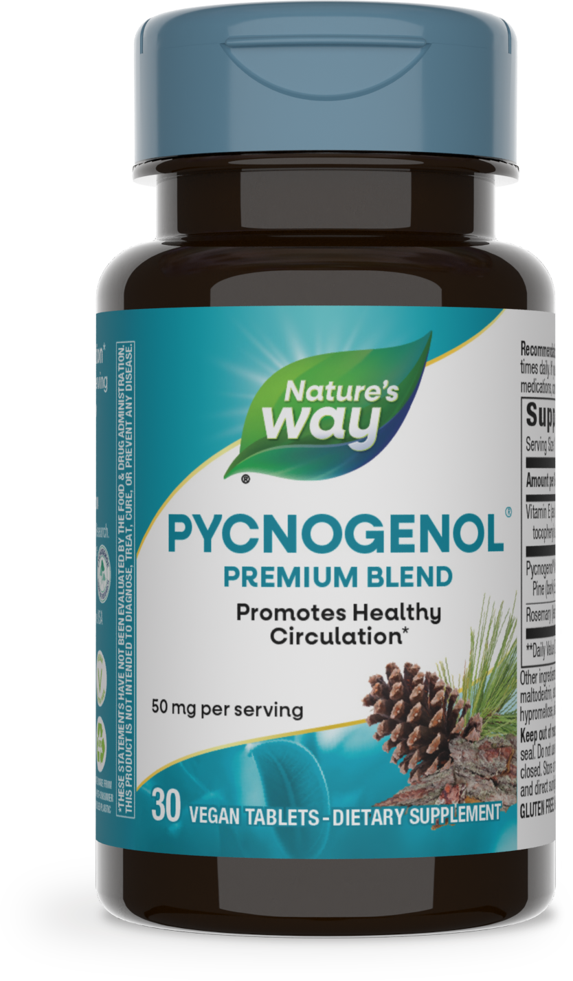<{%PRIMARY_45151%}>Nature's Way® | Pycnogenol Premium Blend, 30 tablets