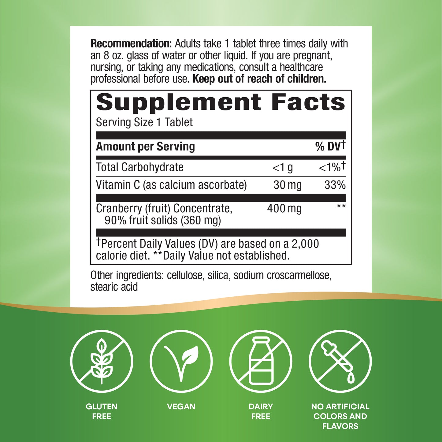 <{%MAIN6_15020%}>Nature's Way® | Cranberry Premium Blend