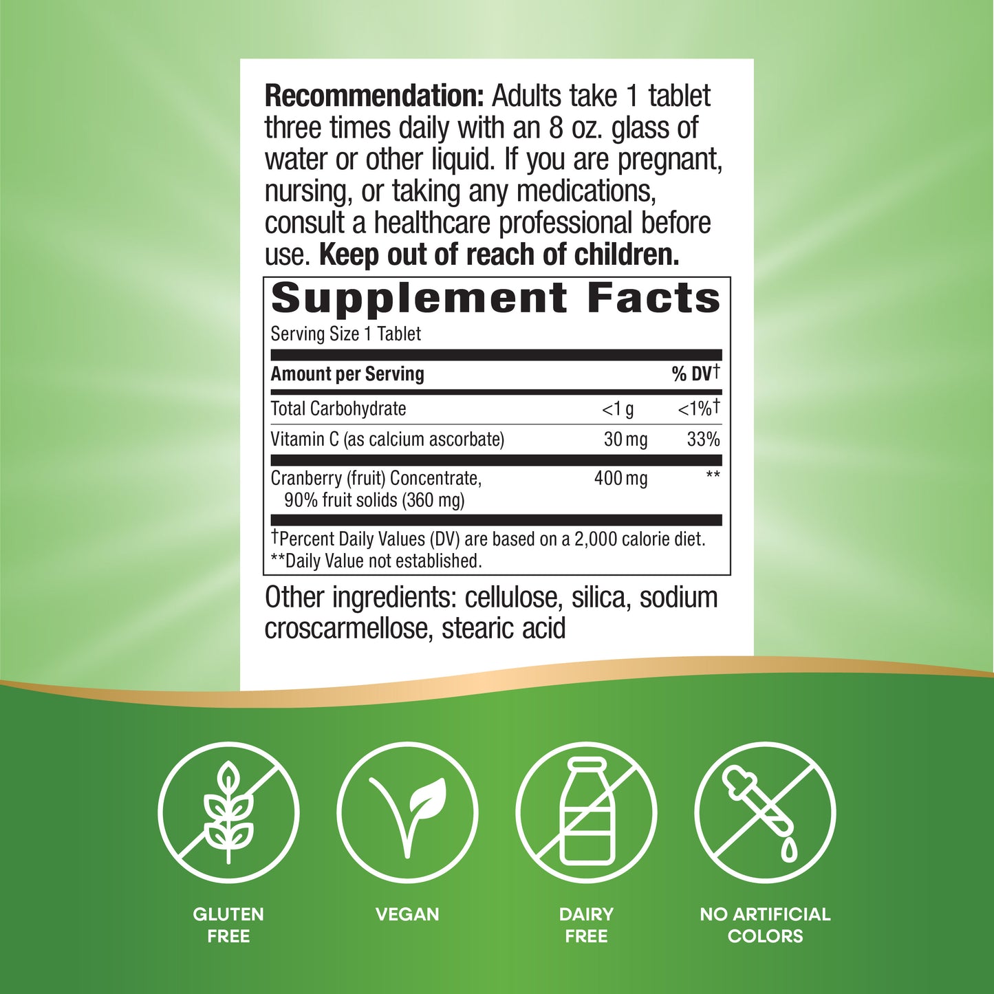 <{%MAIN13_15021%}>Nature's Way® | Cranberry Premium Blend