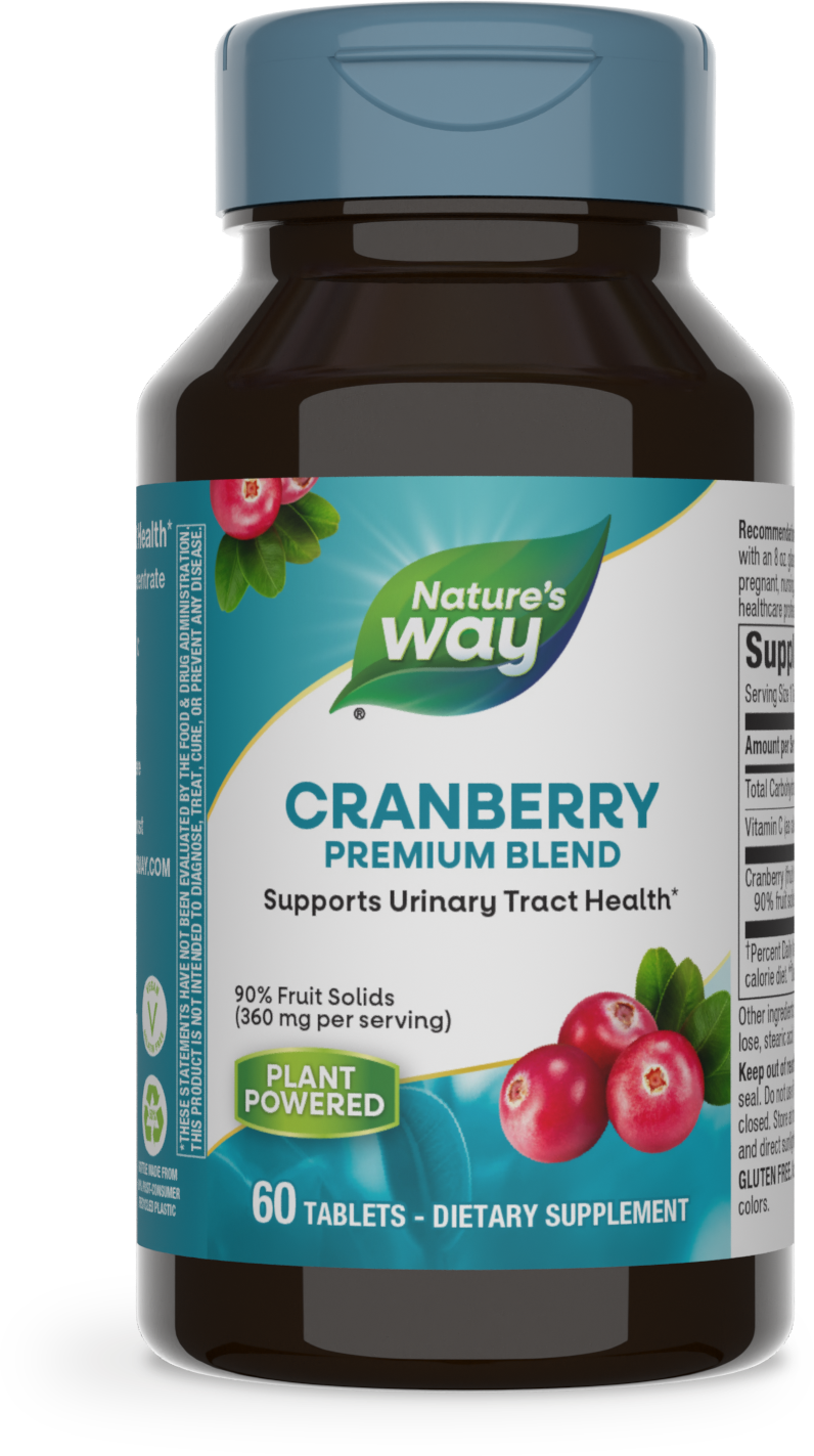 <{%PRIMARY_15020%}>Nature's Way® | Cranberry Premium Blend, 60 tablets