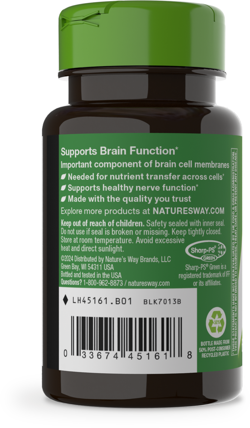 <{%MAIN3_45161%}>Nature's Way® | Phosphatidylserine - left side of pack