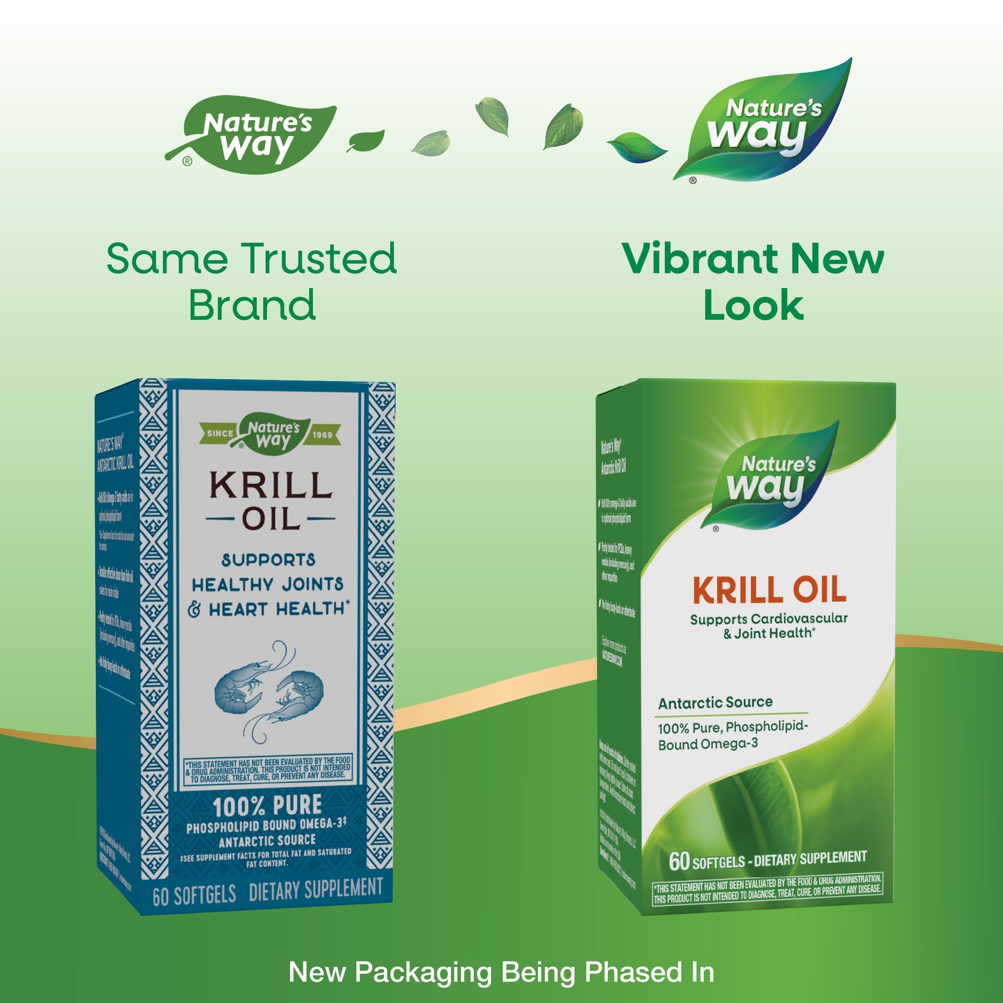 <{%MAIN9_15432%}>Nature's Way® | Krill Oil - package updates old to new