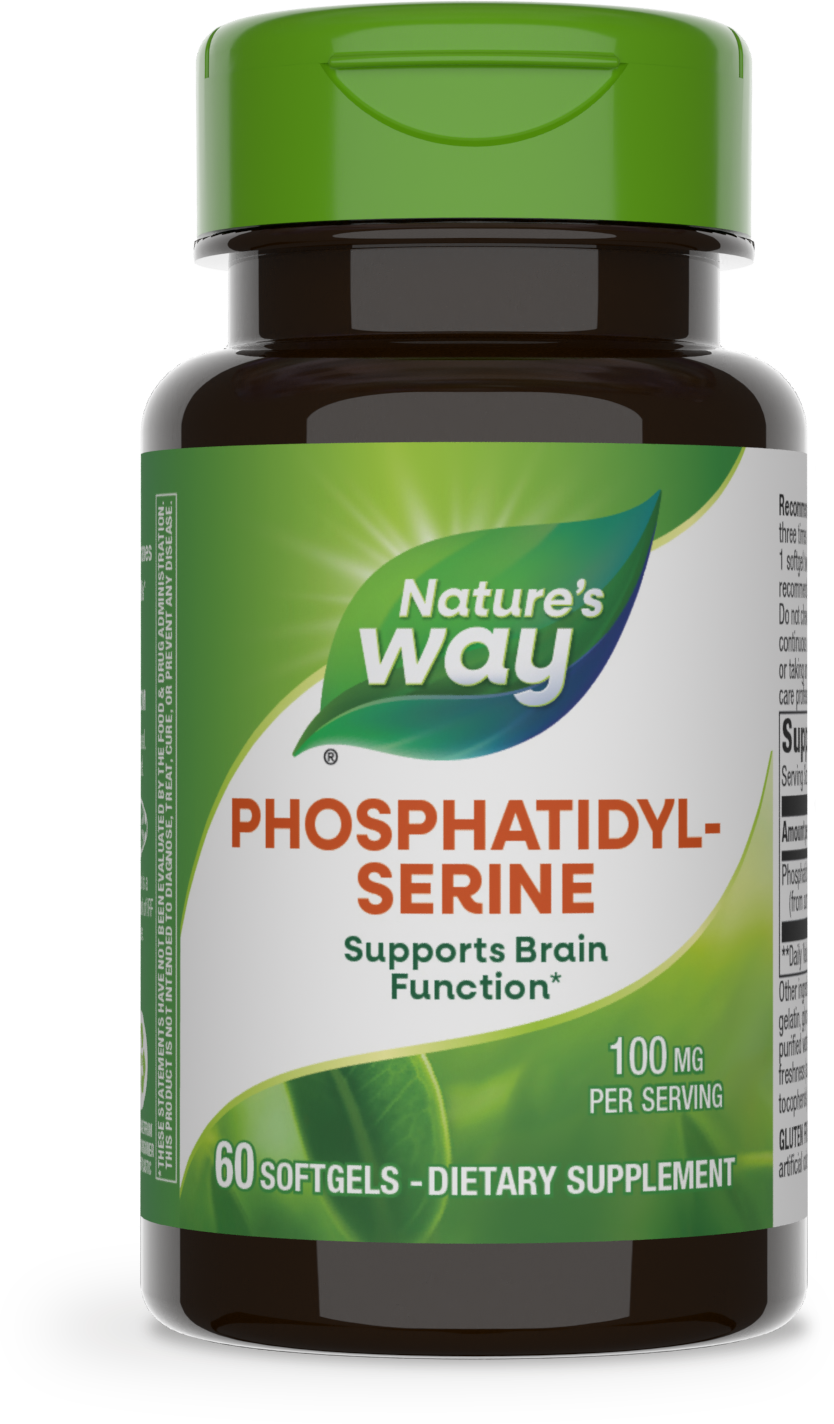 <{%PRIMARY_45161%}>Nature's Way® | Phosphatidylserine, 60 softgels