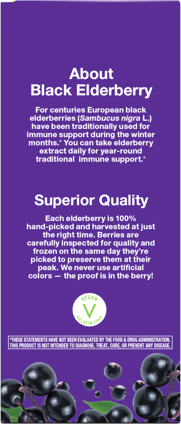 <{%MAIN12_6970%}>Nature's Way® | Sambucus Traditional Immune Syrup - back of pack