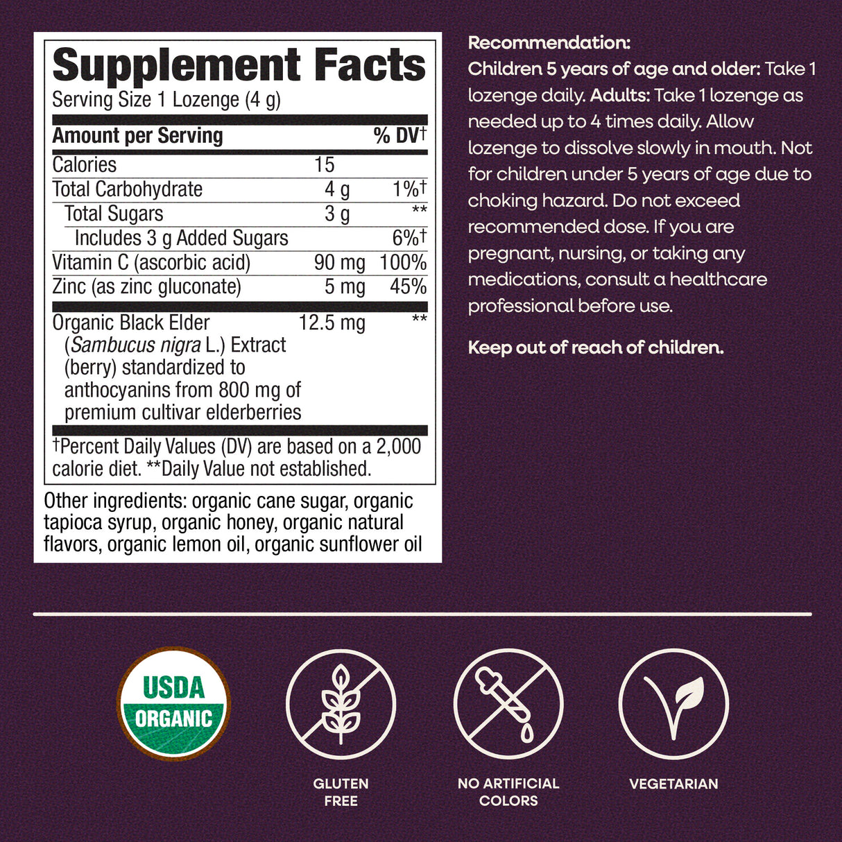 <{%MAIN10_12089%}>Nature's Way® | Sambucus Immune Lozenges