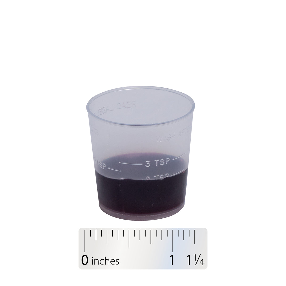 <{%360IMAGE4_15803%}>Nature's Way® | Sambucus Flu Relief** Elderberry Syrup - Liquid and ruler