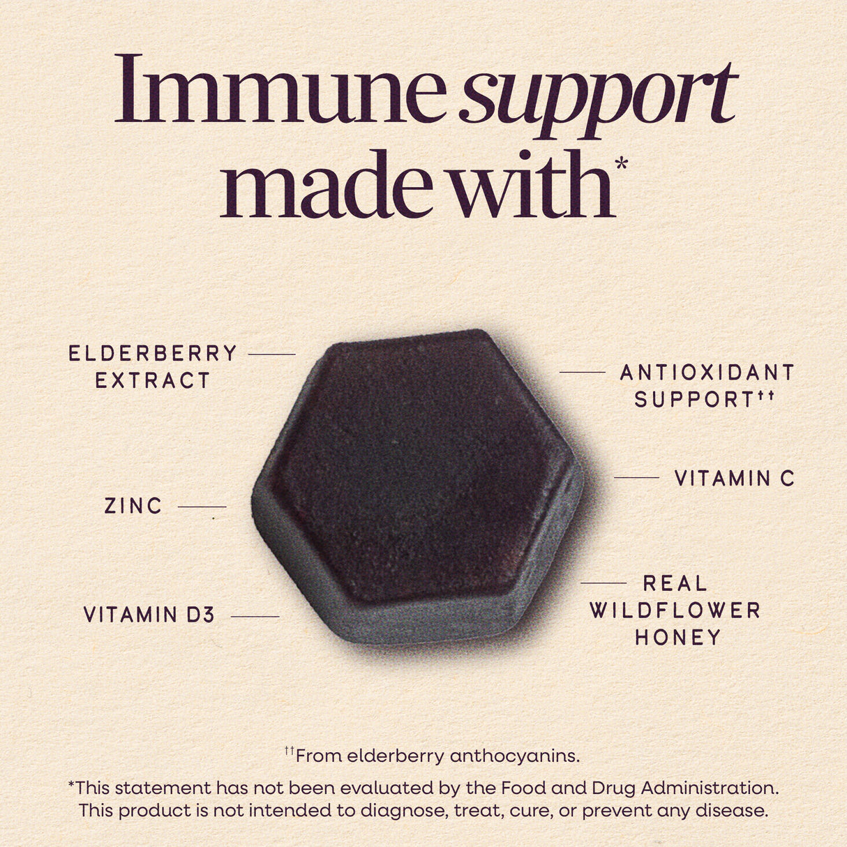 <{%MAIN1_15761%}>Nature's Way® | Sambucus Elderberry + Wildflower Honey Immune Gummy