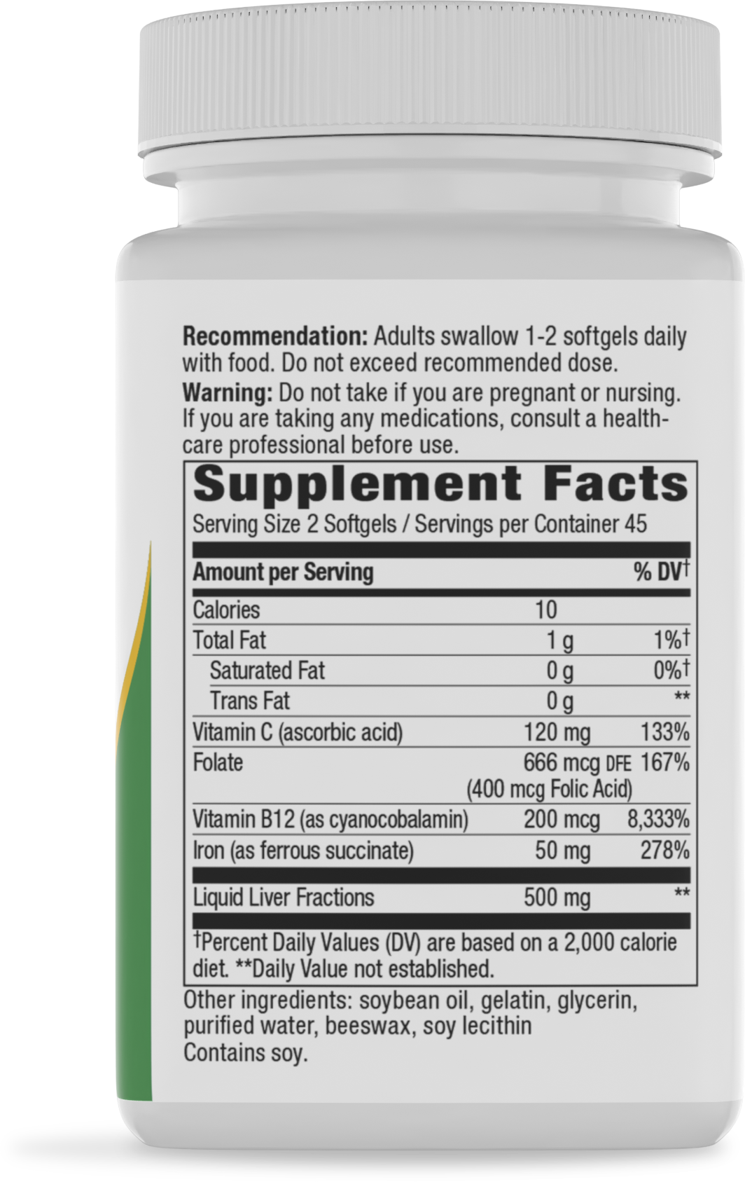 <{%360IMAGE1_05229%}>Nature's Way® | Ultimate Iron - right side of pack