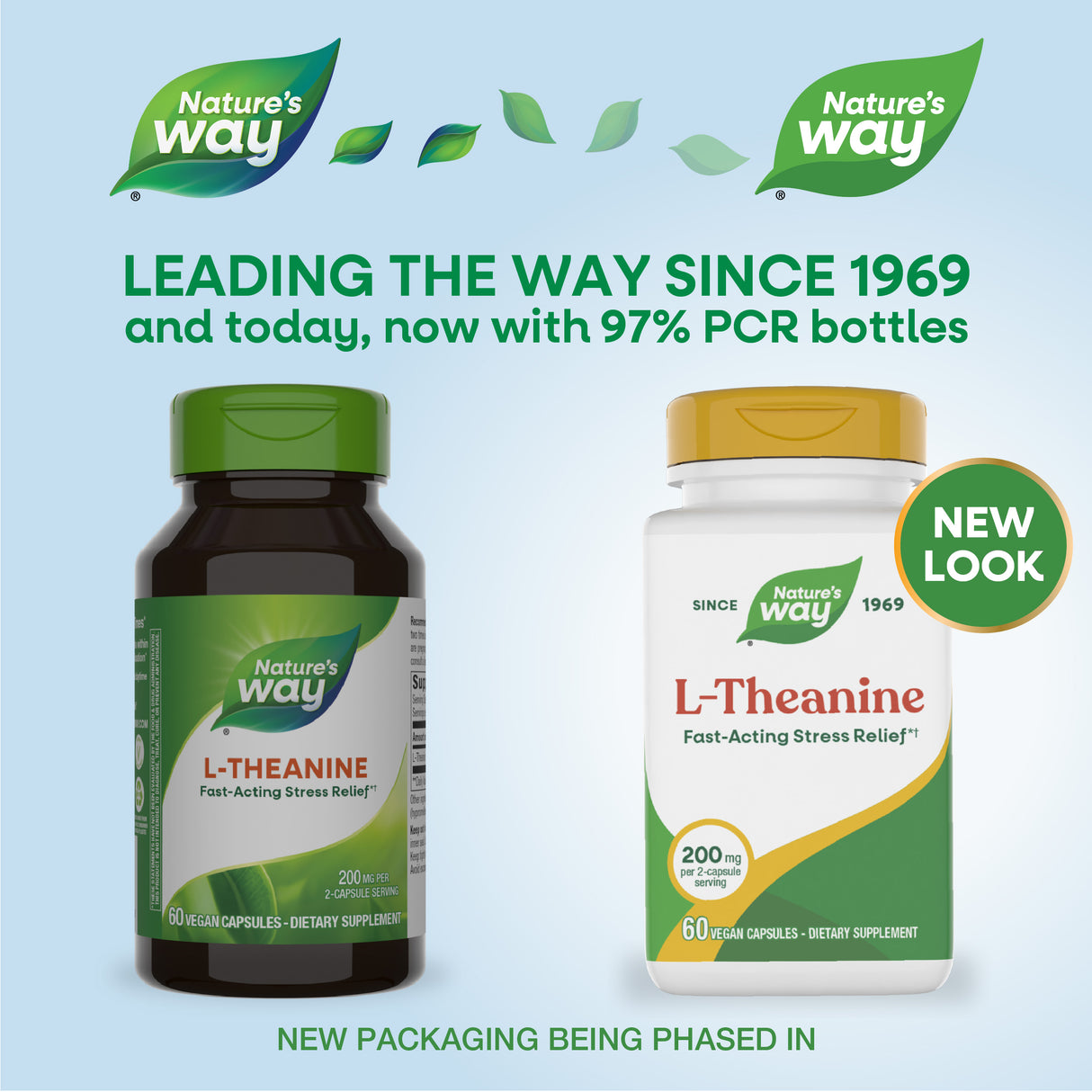 <{%MAIN1_09556%}>Nature's Way® | L-Theanine - package updates old to new