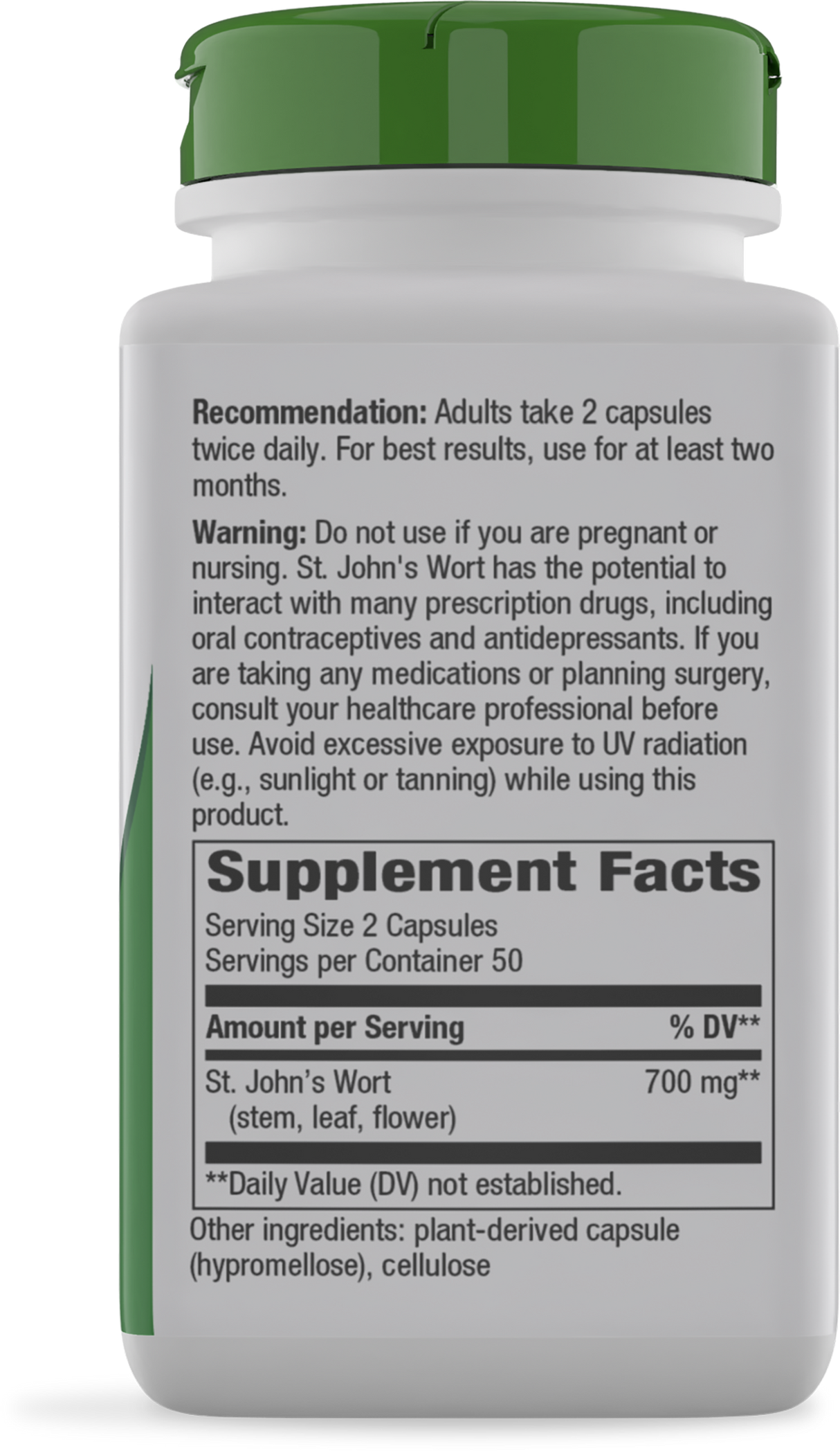 <{%360IMAGE5_17300%}>Nature's Way® | St. John's Wort Herb - right side of pack