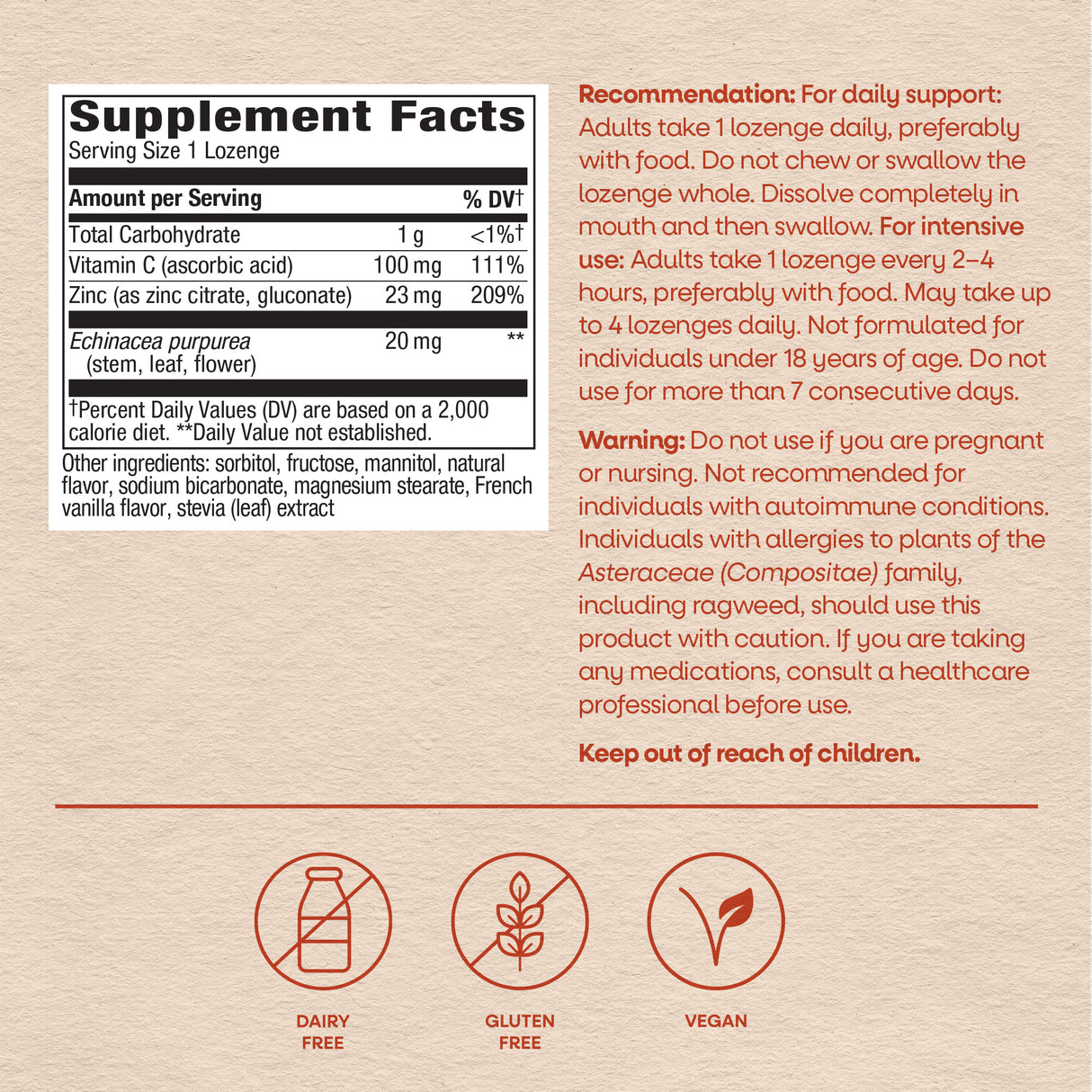 <{%MAIN4_41092%}>Nature's Way® | Zinc Lozenges