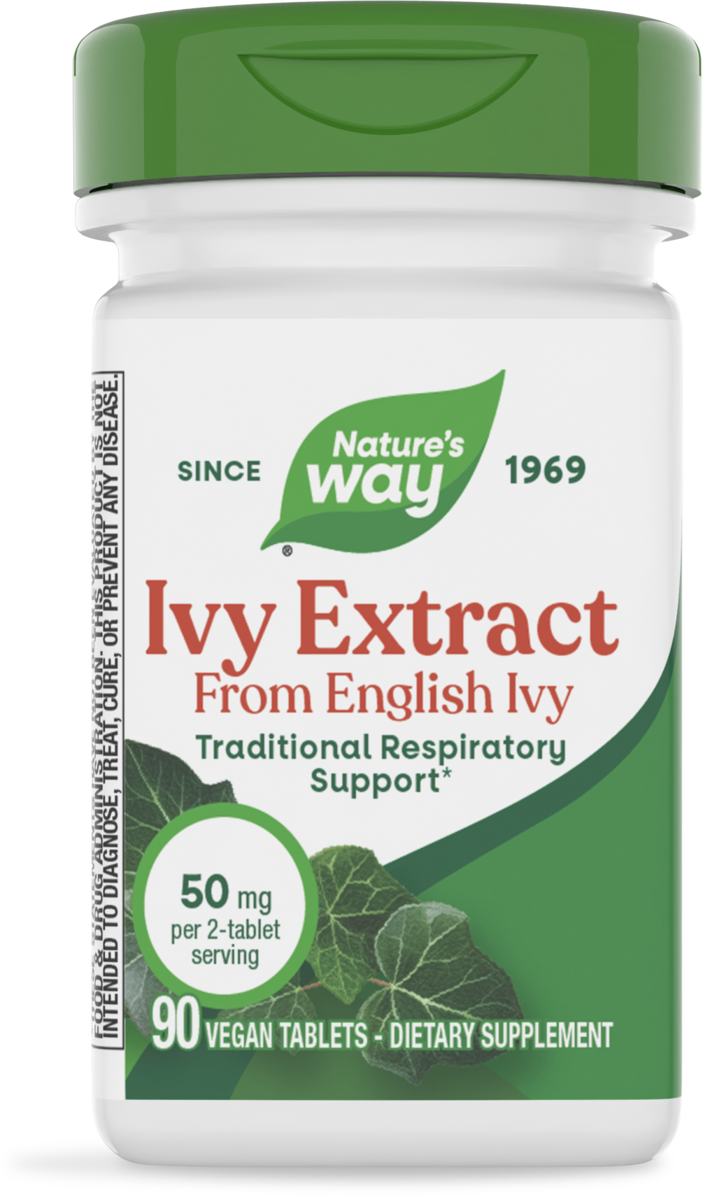 <{%PRIMARY_08239%}>Nature's Way® | Ivy Extract From English Ivy, 90 tablets