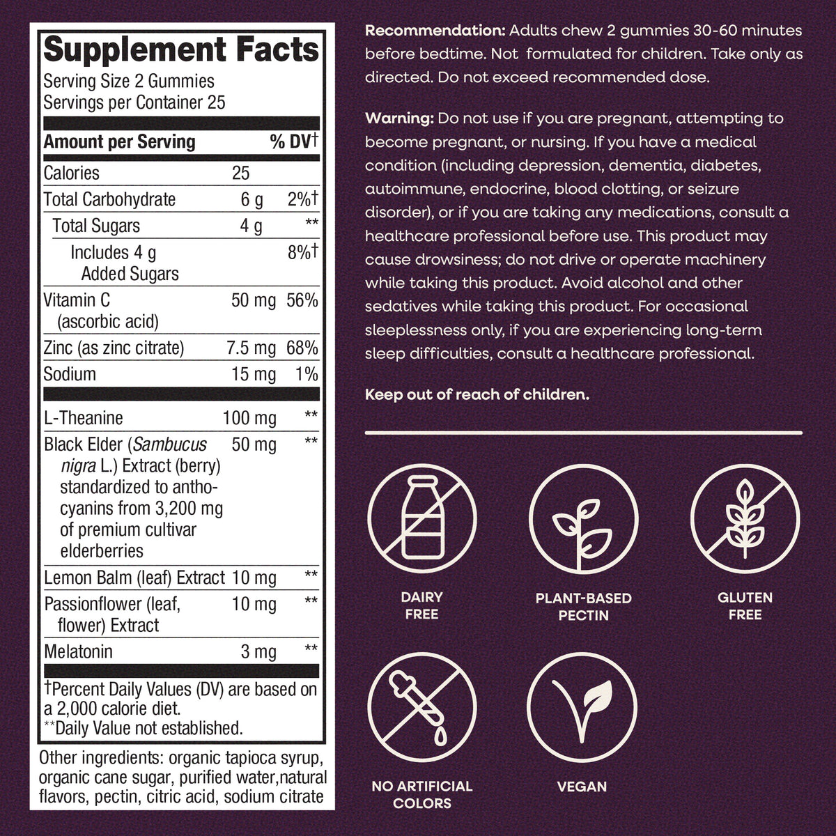 <{%MAIN5_13496%}>Nature's Way® | Sambucus Sleep & Immune Gummies