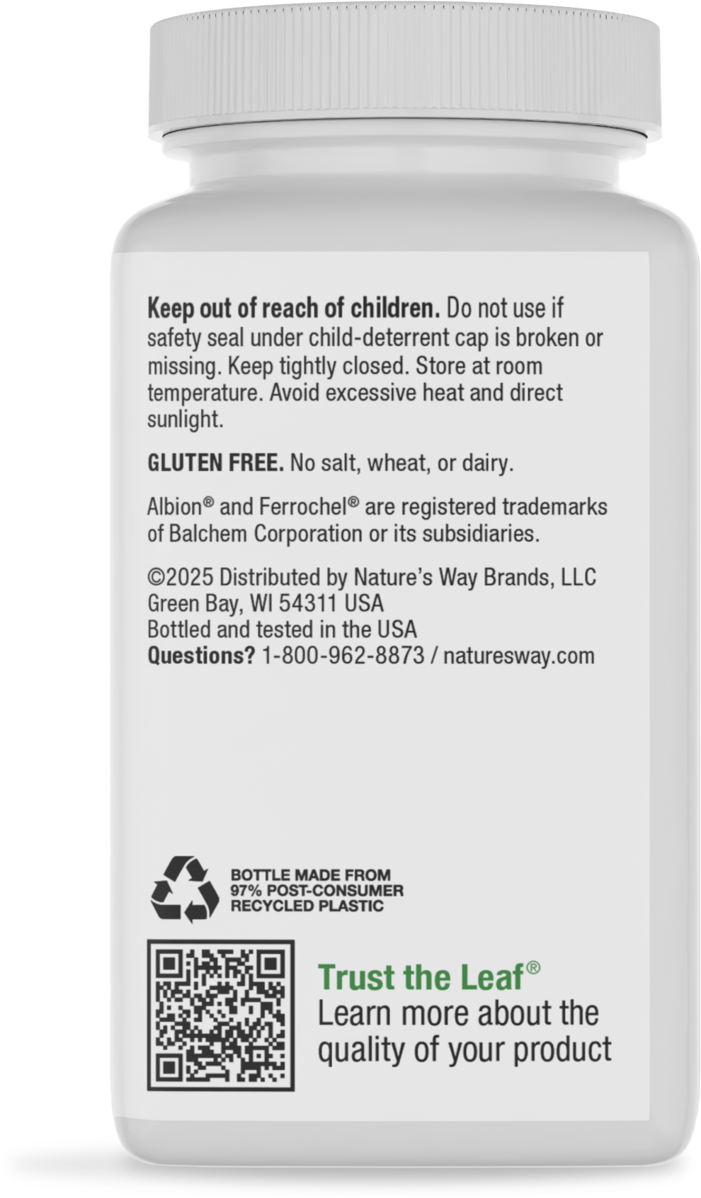 <{%360IMAGE3_05219%}>Nature's Way® | Energizing Iron - back of pack