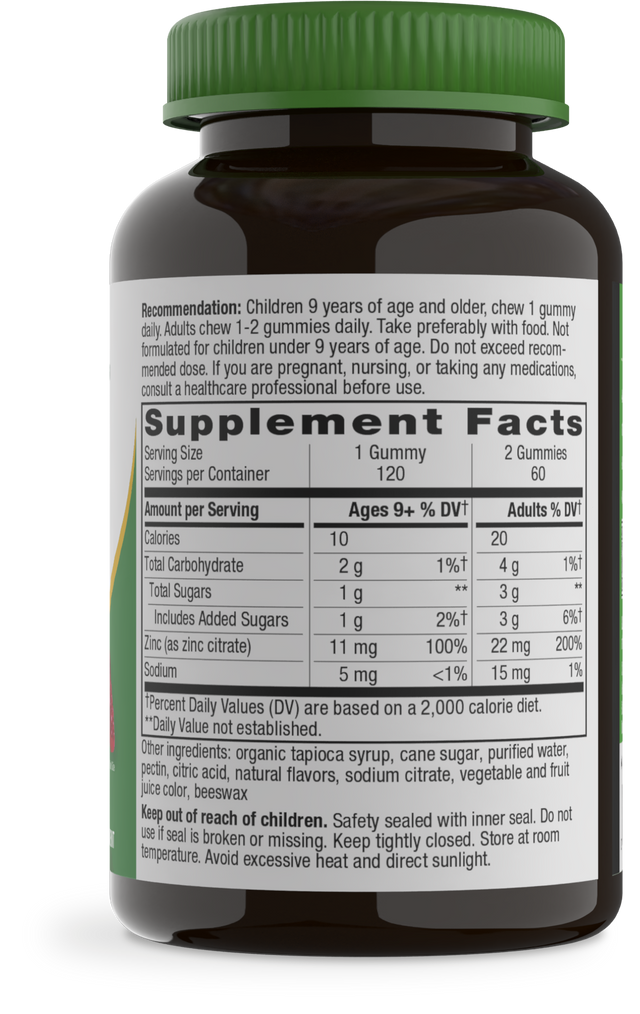 <{%360IMAGE1_13701%}>Nature's Way® | Zinc Gummies