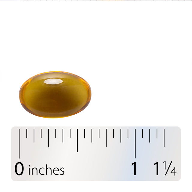 <{%360IMAGE4_16275%}>Nature's Way® | Black Seed Oil - Softgel and ruler