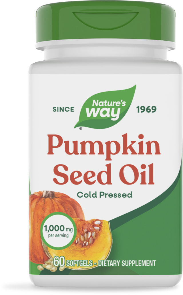 <{%PRIMARY_16276%}>Nature's Way® | Pumpkin Seed Oil, 60 softgels