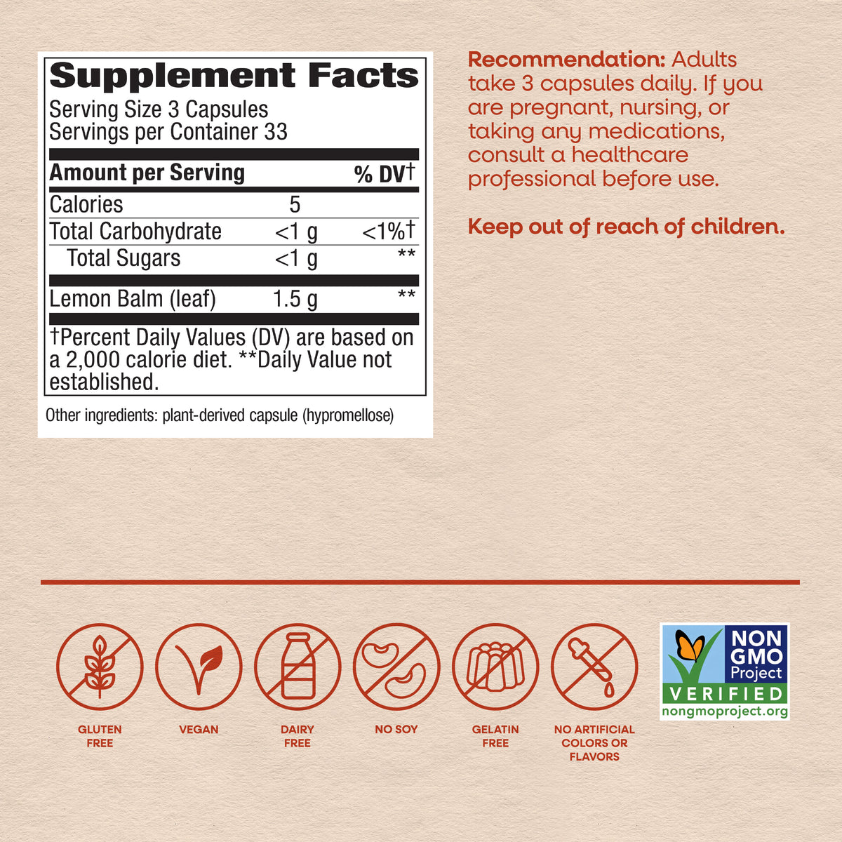 <{%MAIN4_14650%}>Nature's Way® | Melissa-Lemon Balm Leaf