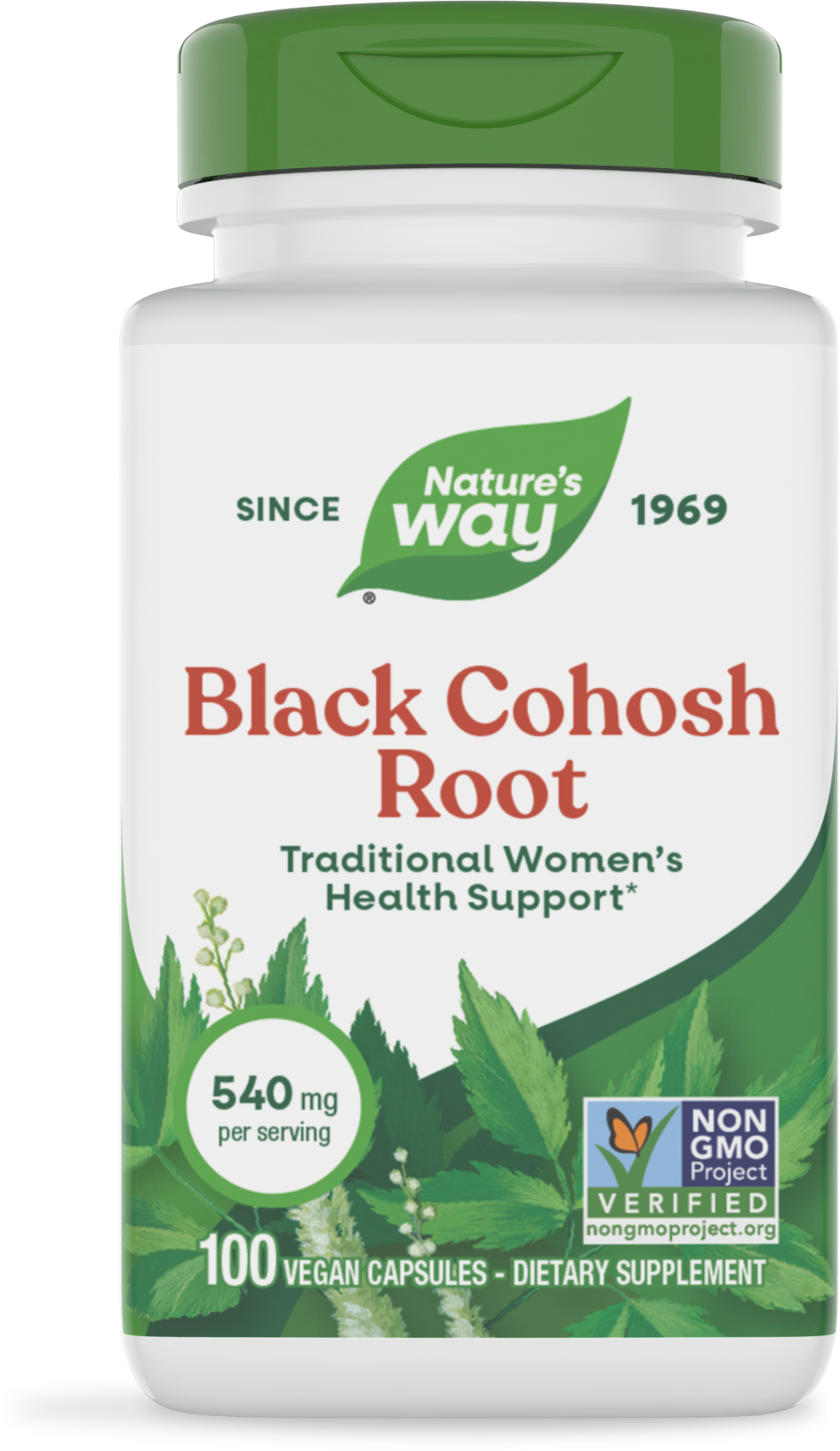 <{%PRIMARY_10500%}>Nature's Way® | Black Cohosh Root, 100 capsules
