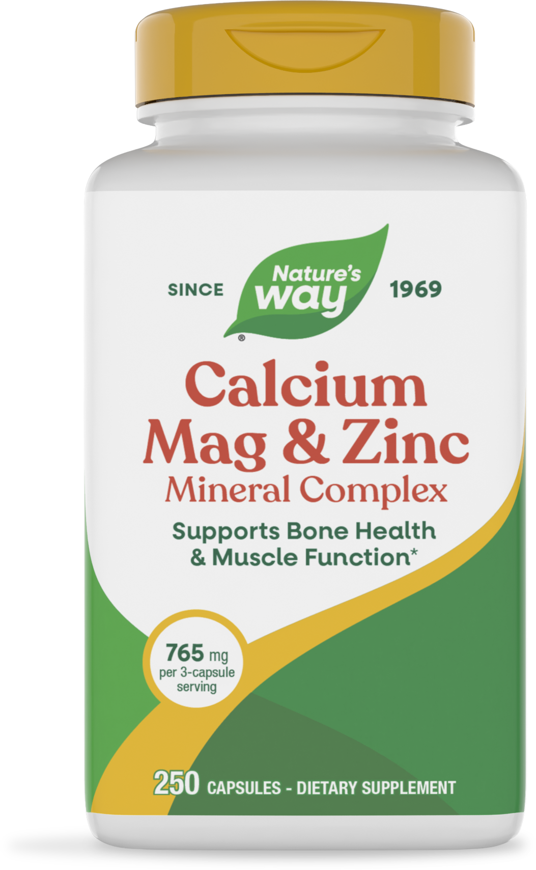 <{%PRIMARY_41411%}>Nature's Way® | Calcium-Magnesium-Zinc, 250 capsules