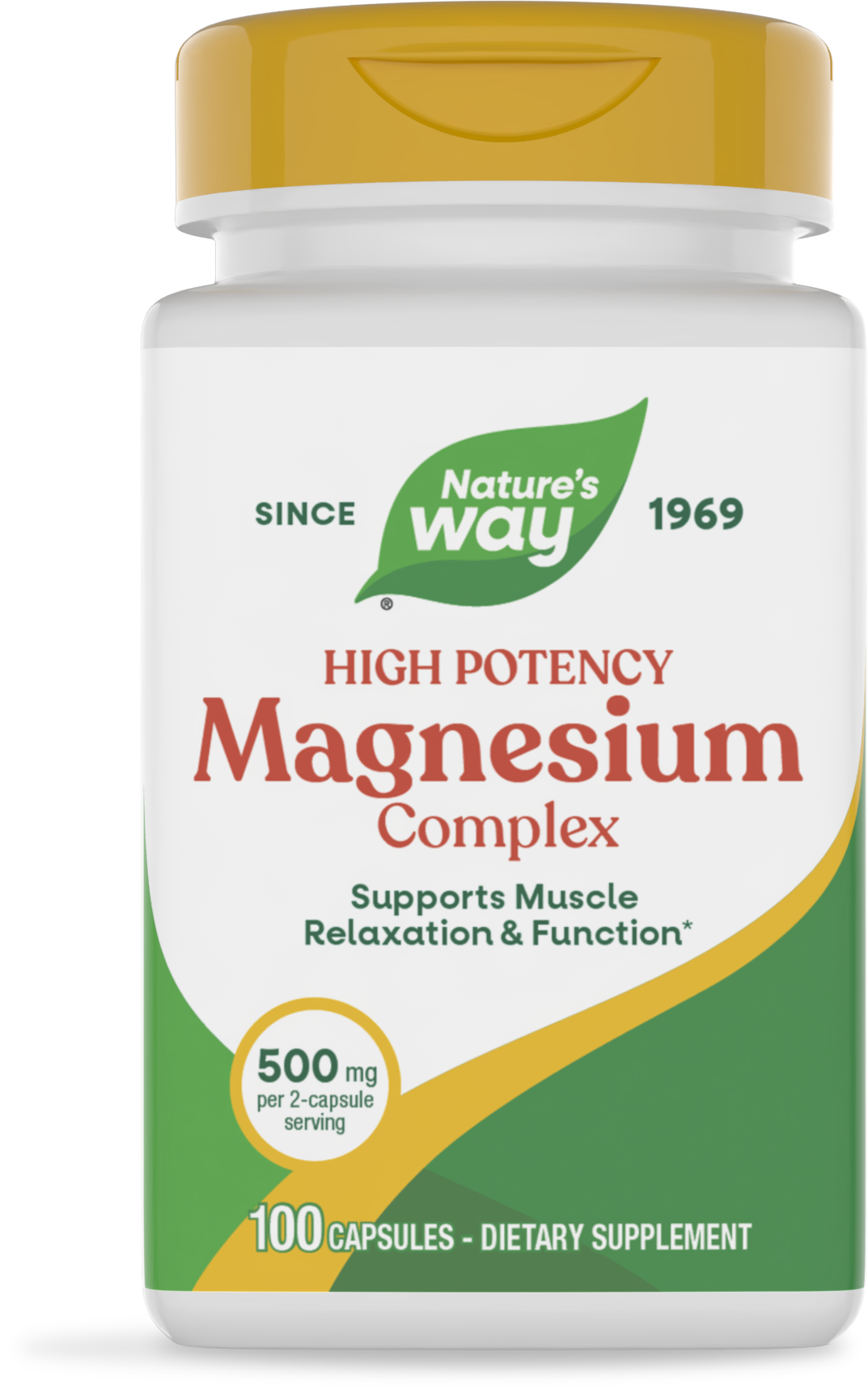 <{%PRIMARY_41051%}>Nature's Way® | Magnesium Complex, 100 capsules