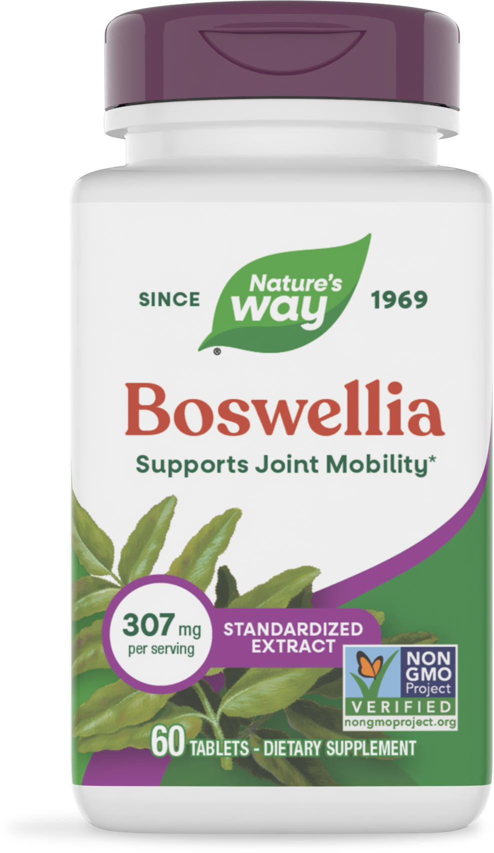<{%PRIMARY_64400%}>Nature's Way® | Boswellia Standardized Extract, 60 tablets