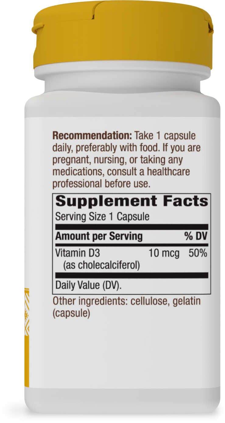 <{%MAIN1_40141%}>Nature's Way® | Vitamin D3