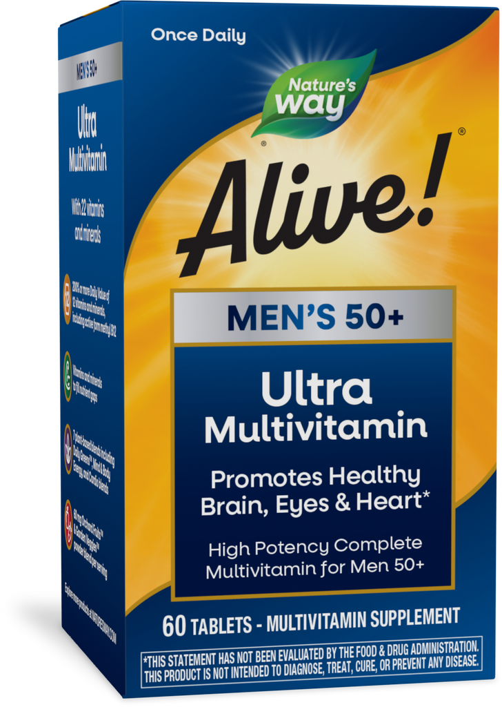 Alive!® Men's 50+ Ultra Multivitamin