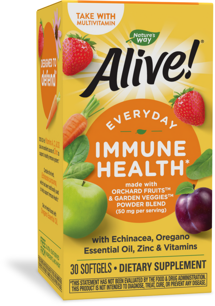 Alive!® Everyday Immune Health* - Short Expiration Sale²