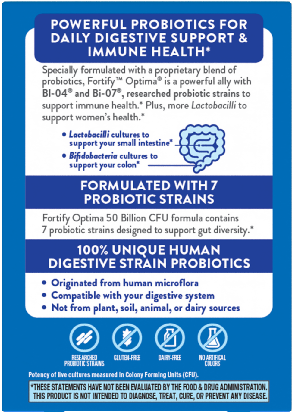 <{%MAIN2_10336%}>Nature's Way® | Fortify® Optima® Women's 50 Billion Probiotic