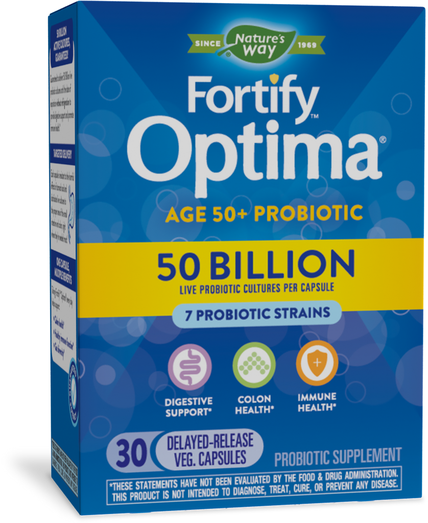 Fortify® Optima® Adult 50+ 50 Billion Probiotic