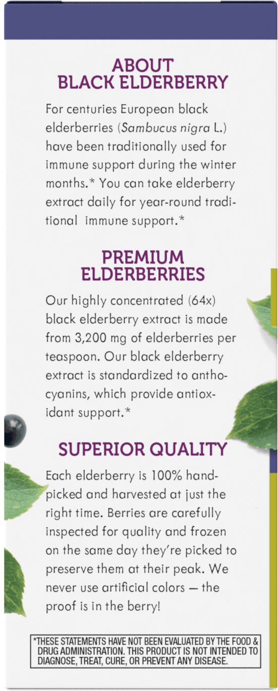 Nature's Way® | Sambucus Organic Elderberry Syrup