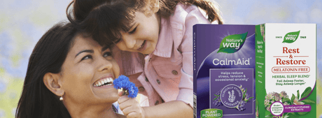 mom and daughter with nature's way products