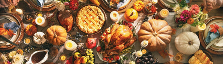Thanksgiving dinner meal