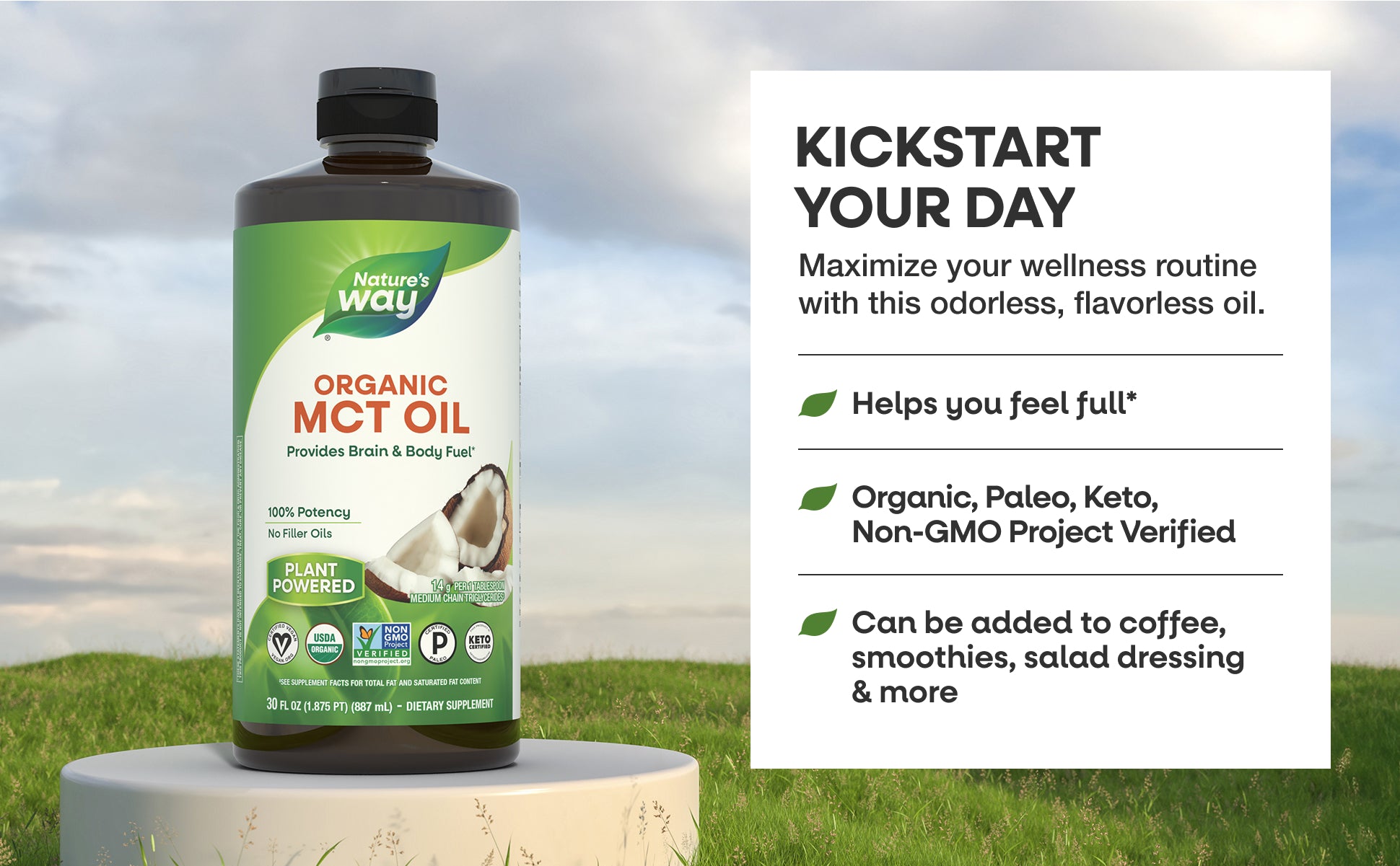 Organic MCT Oil | Nature's Way®