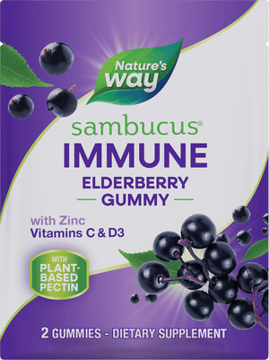 Natures's Way Sambucus Elderberry Immune Gummy - Sample
