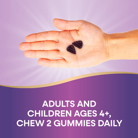 Sambucus Immune Gummy Supplement Facts