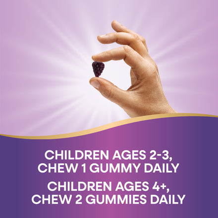 Sambucus Zero Sugar Immune Gummies for Kids Supplement Facts