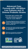Nature's Way® | Fortify Optima 100 Billion Probiotic - back of pack Sku:15784