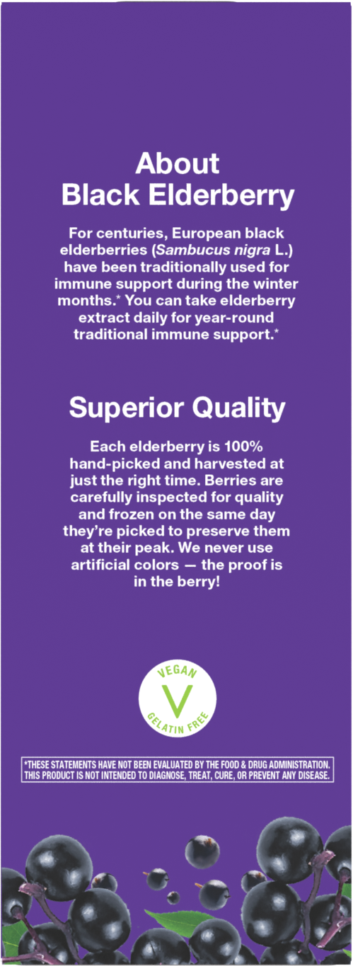 <{%MAIN3_15332%}>Nature's Way® | Sambucus Traditional Immune Elderberry Syrup - back of pack
