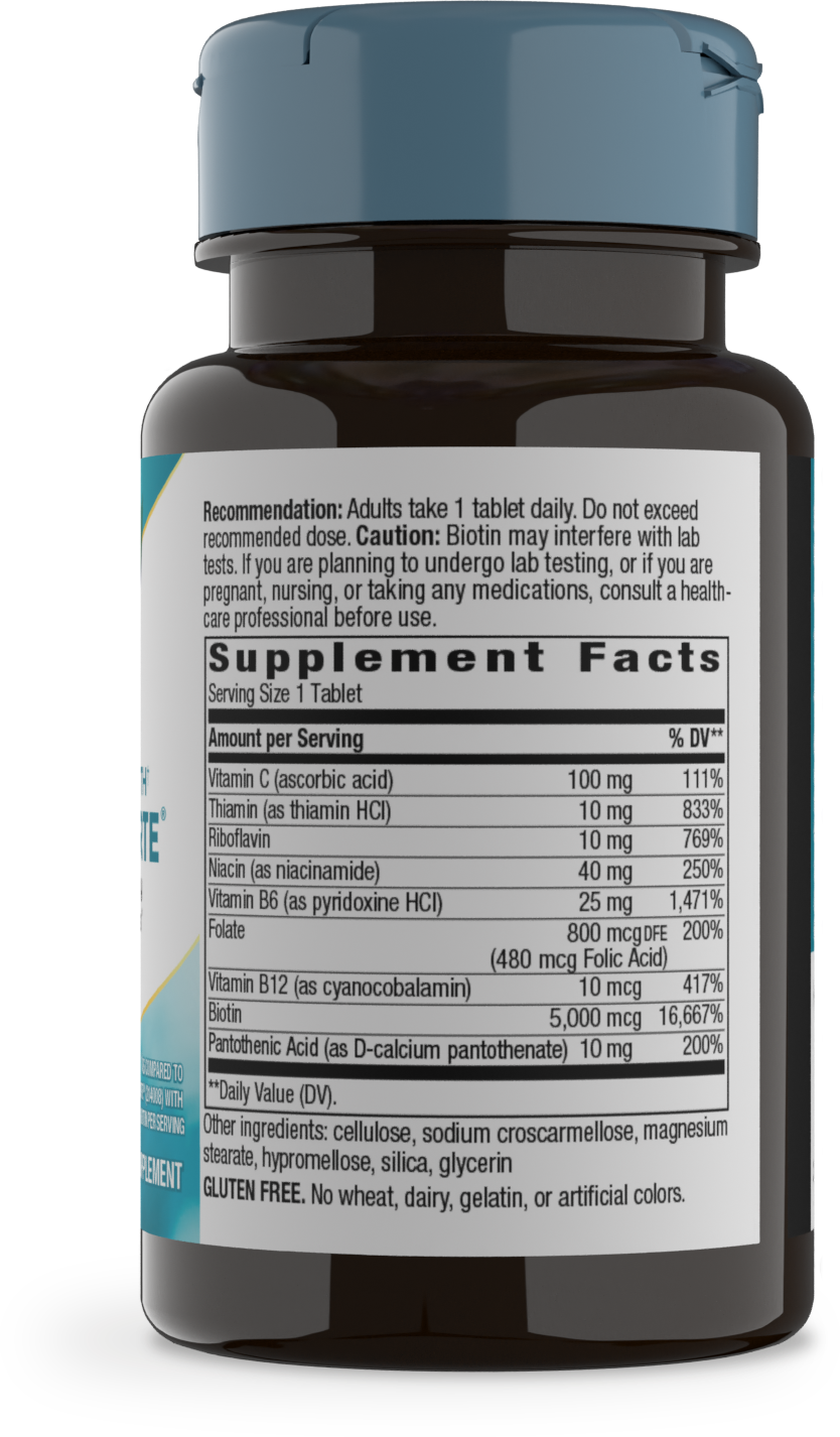 <{%MAIN2_214010%}>Nature's Way® | Biotin Forte Extra Strength - right side of pack