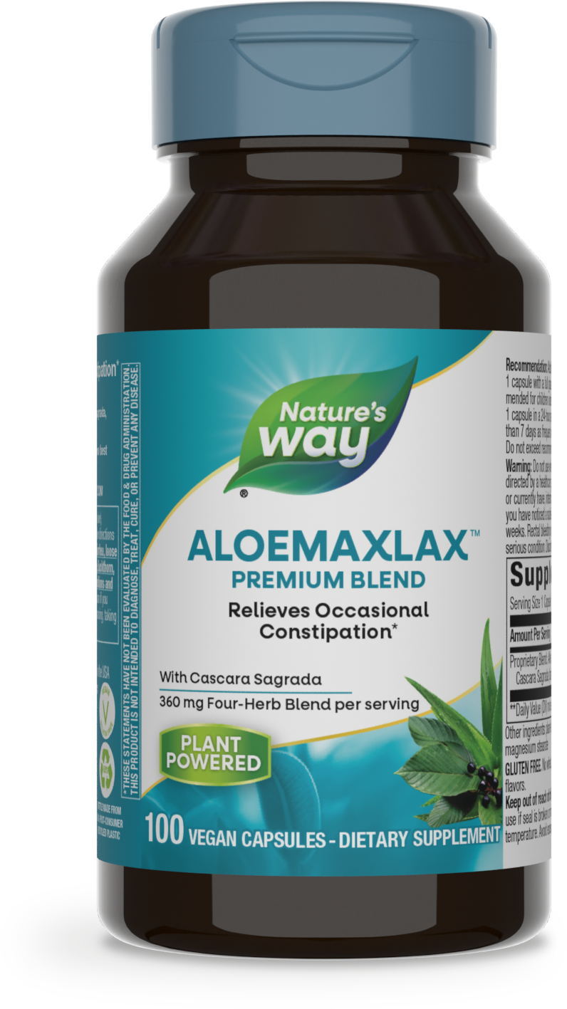 <{%PRIMARY_142%}>Nature's Way® | Aloe MAXLAX™ Premium Blend