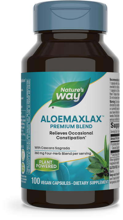 <{%PRIMARY_142%}>Nature's Way® | Aloe MAXLAX™ Premium Blend