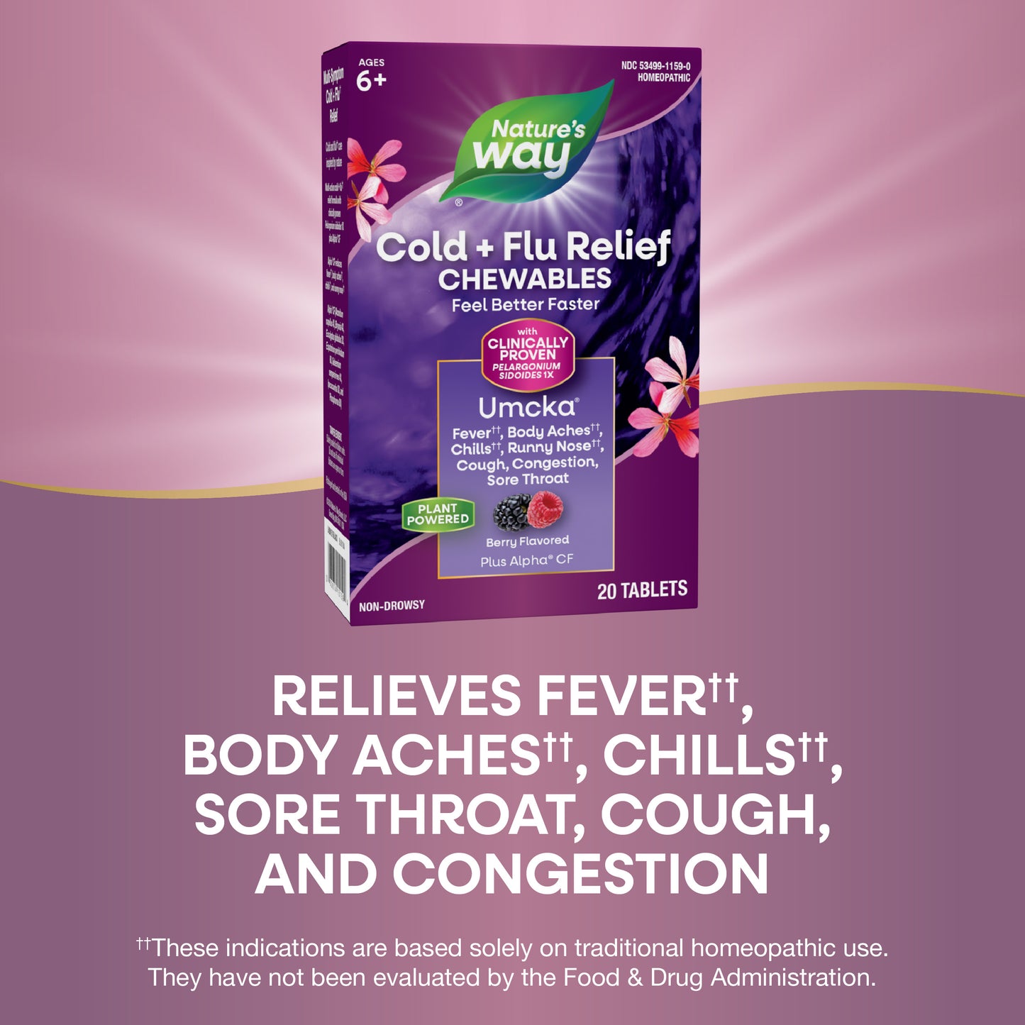 <{%MAIN14_15159%}>Nature's Way® | Cold+Flu Relief Chewables