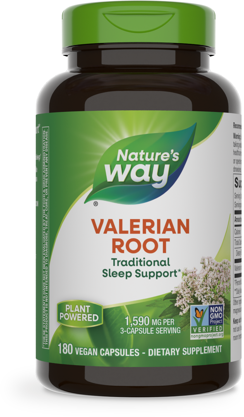 <{%PRIMARY_17708%}>Nature's Way® | Valerian Root, 180 capsules