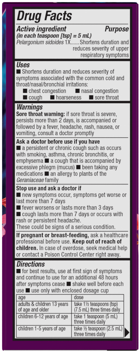 <{%MAIN2_60165%}>Nature's Way® | Kids Cold Relief Syrup - right side of pack