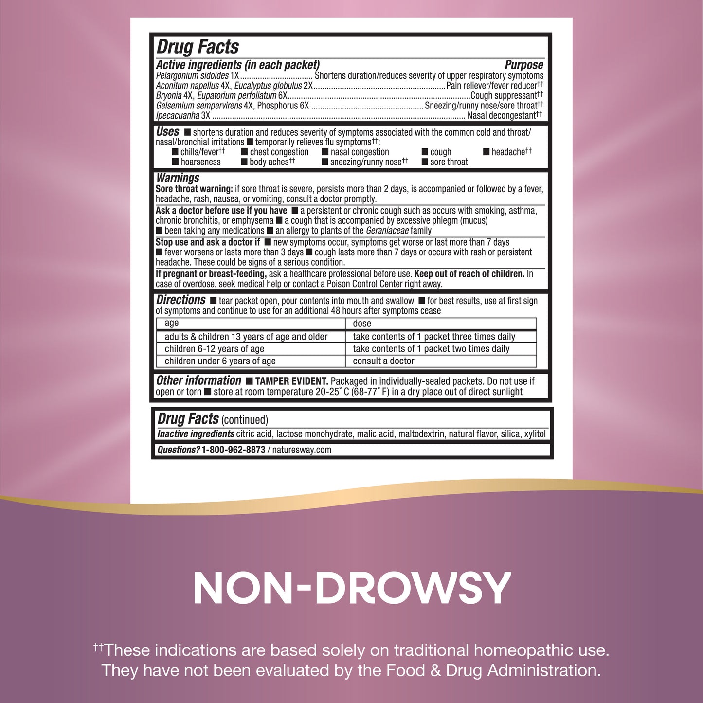 <{%MAIN7_15349%}>Nature's Way® | Cold+Flu Relief FastActives