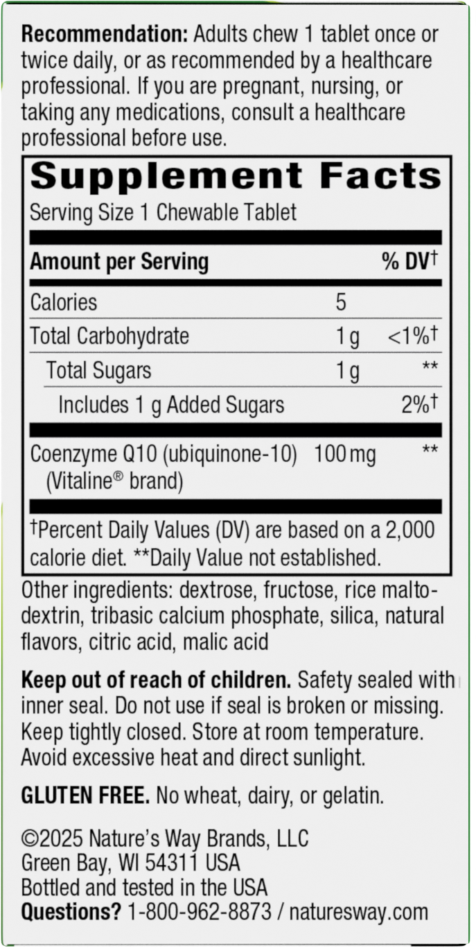 <{%MAIN2_06113%}>Nature's Way® | SMART Q10 CoQ10 - right side of pack